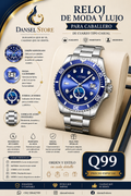 Reloj de inoxidable para caballero