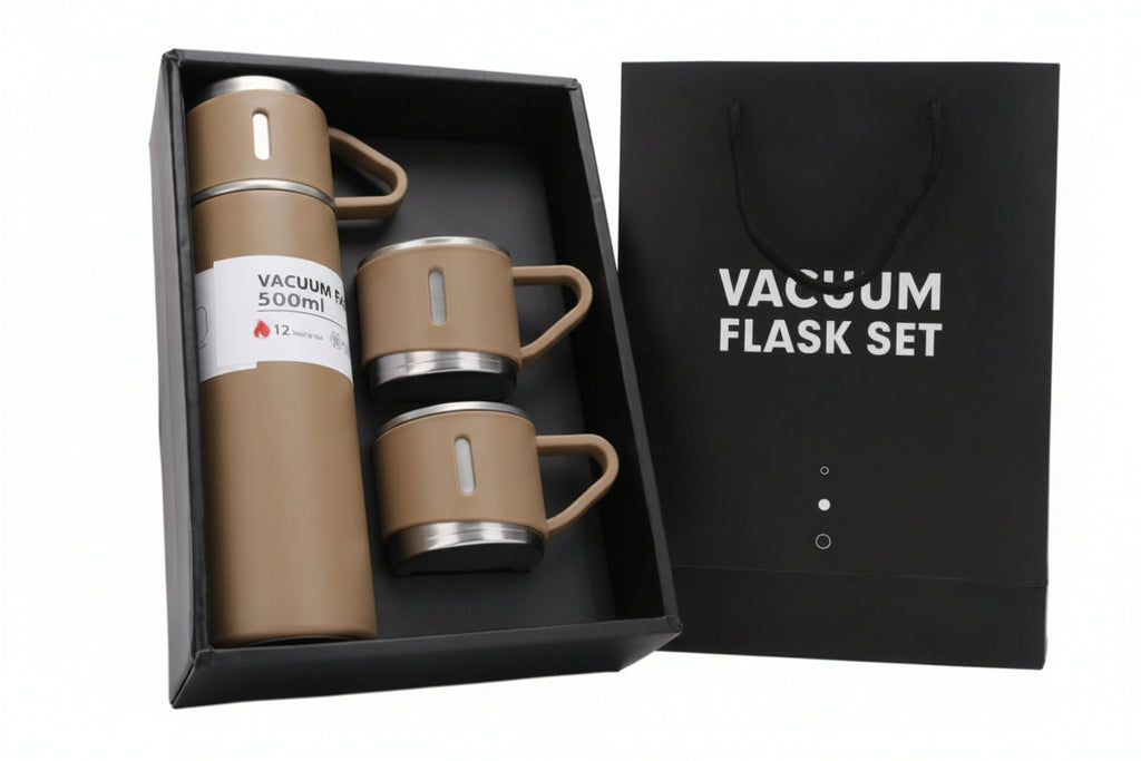 Set termo + tazas estilo ejecutivo
