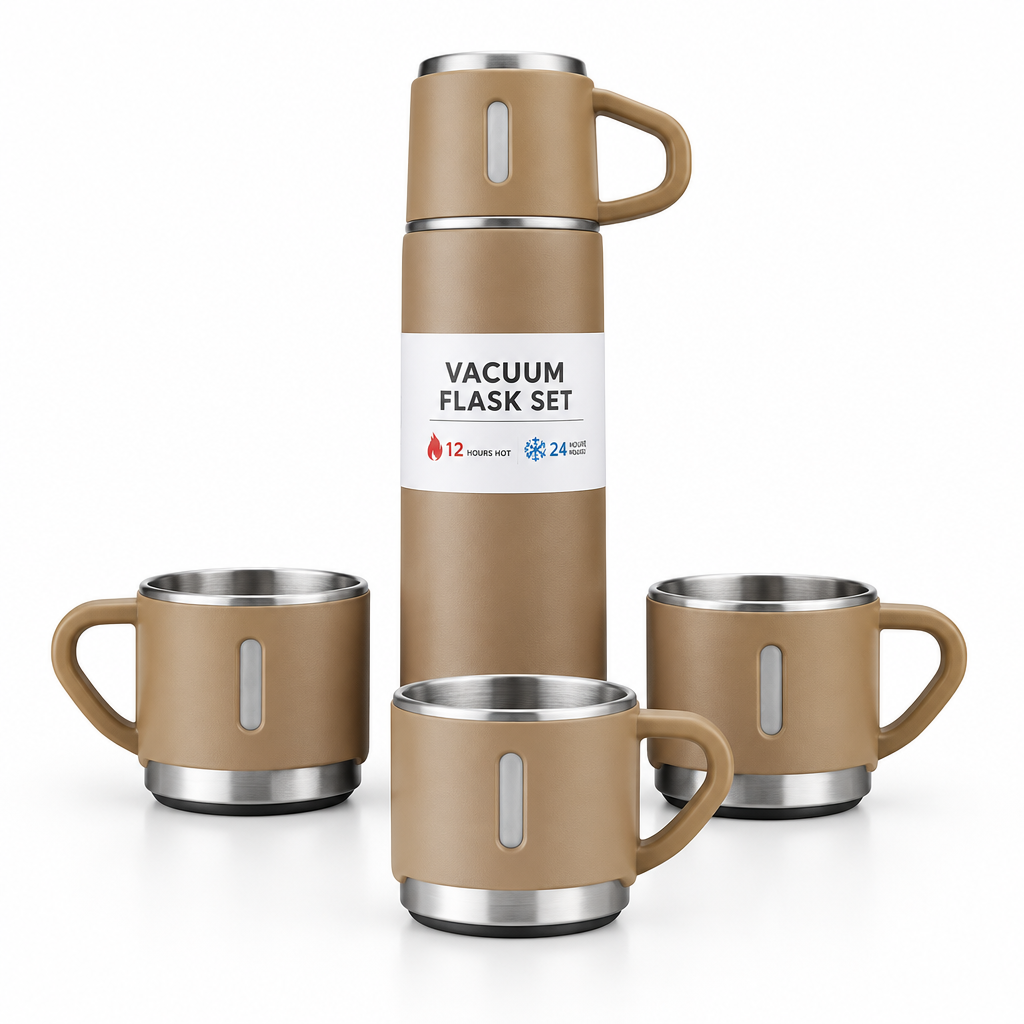 Set termo + tazas estilo ejecutivo