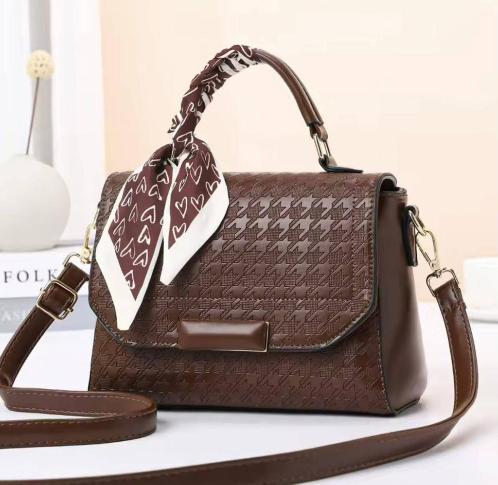 Bolso elegante café para dama