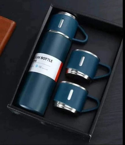 Set termo + tazas estilo ejecutivo