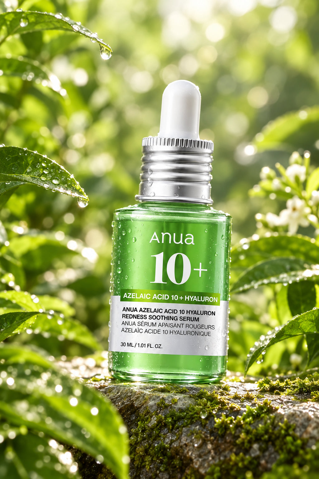 Anua Azelaic Acid 10+ Hyaluron – Sérum facial calmante, 30 ml