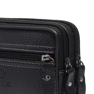Bolso casual para Cinturón - Negro