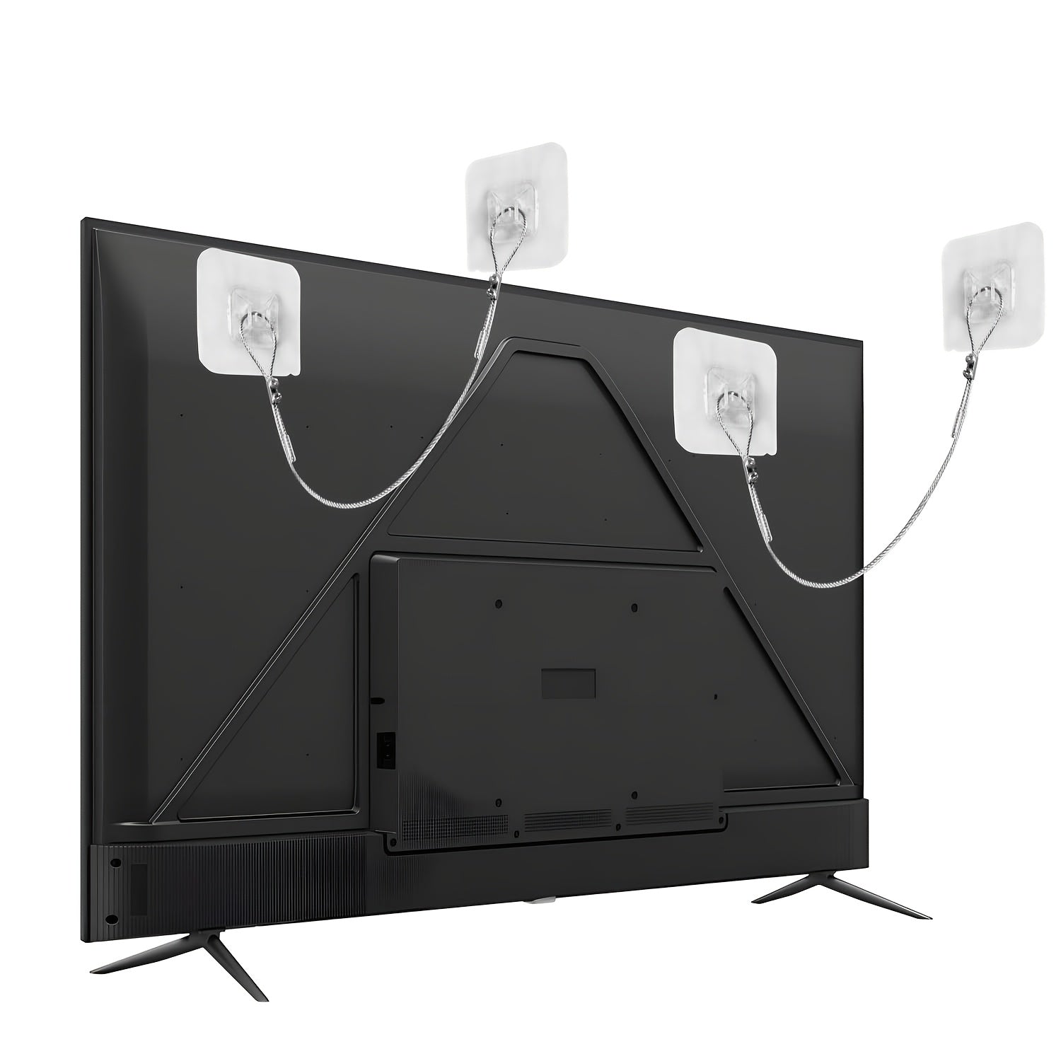 Soporte Autoadhesivo para TV hasta 40 Pulgadas Sin Taladro