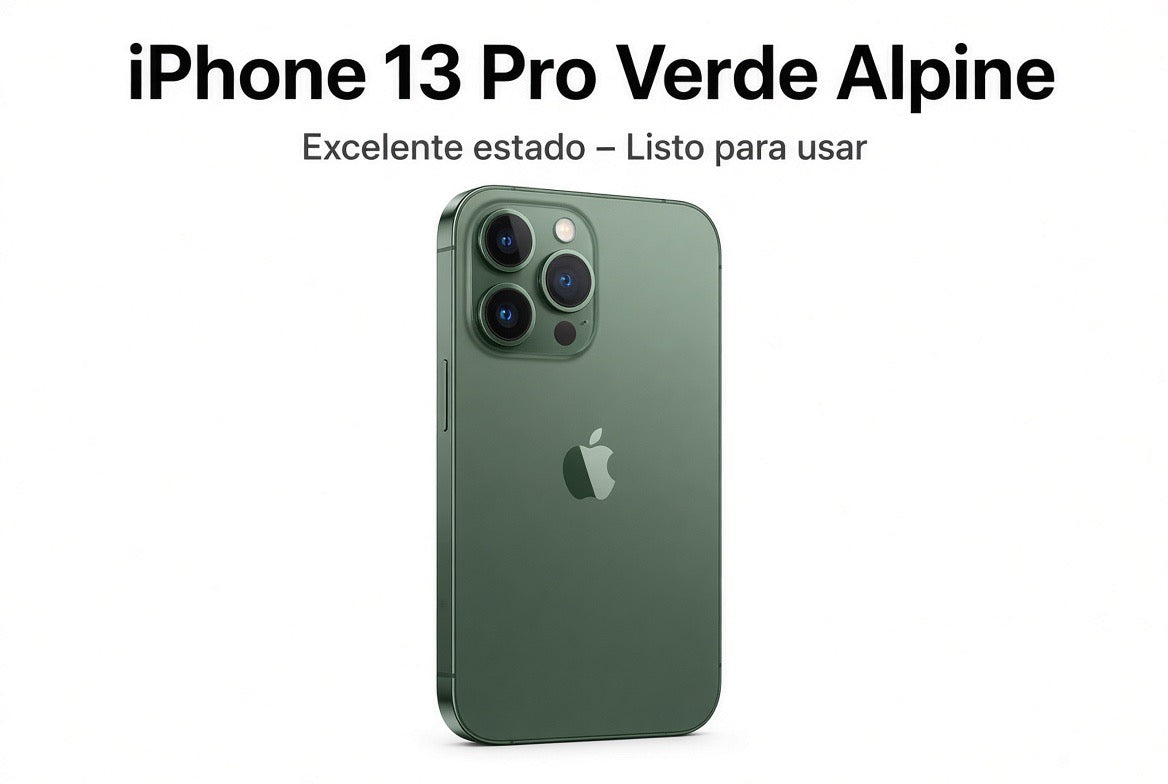iPhone 13 Pro Verde Alpine 128GB