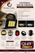 Linterna Solar Versátil