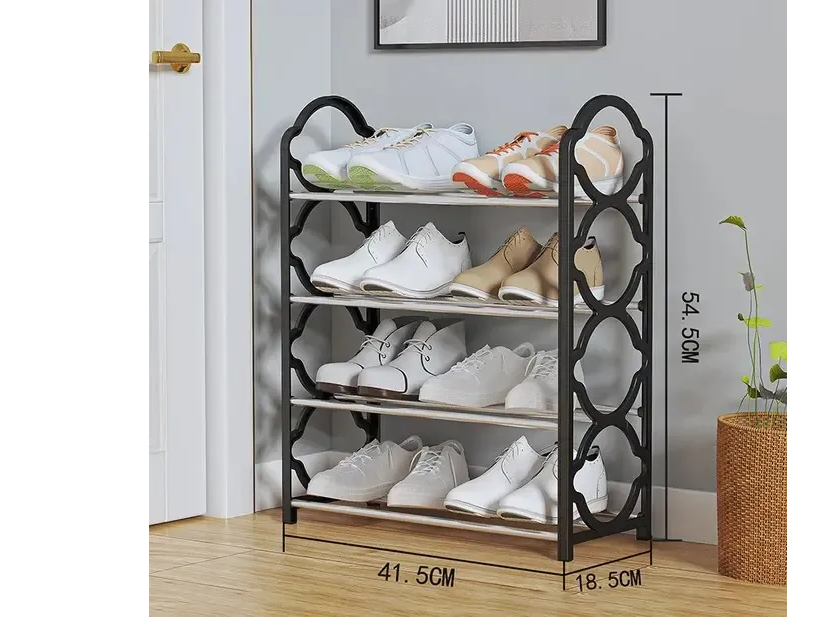 Zapatera Organizadora 4 Niveles — Rosa