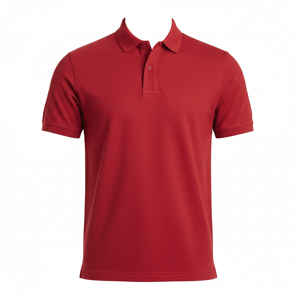 Camisa Polo Casual Roja - Manga Corta - Dansel Store GTCamisa Polo Casual Roja - Manga Corta