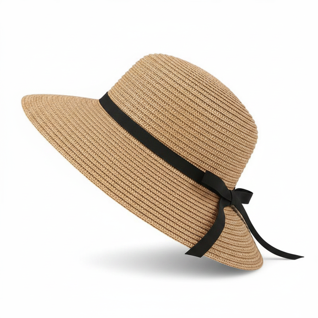Sombrero de Paja con Lazo Integrado