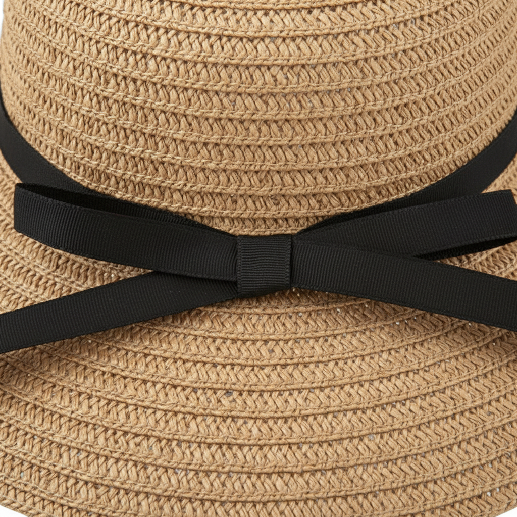 Sombrero de Paja con Lazo Integrado