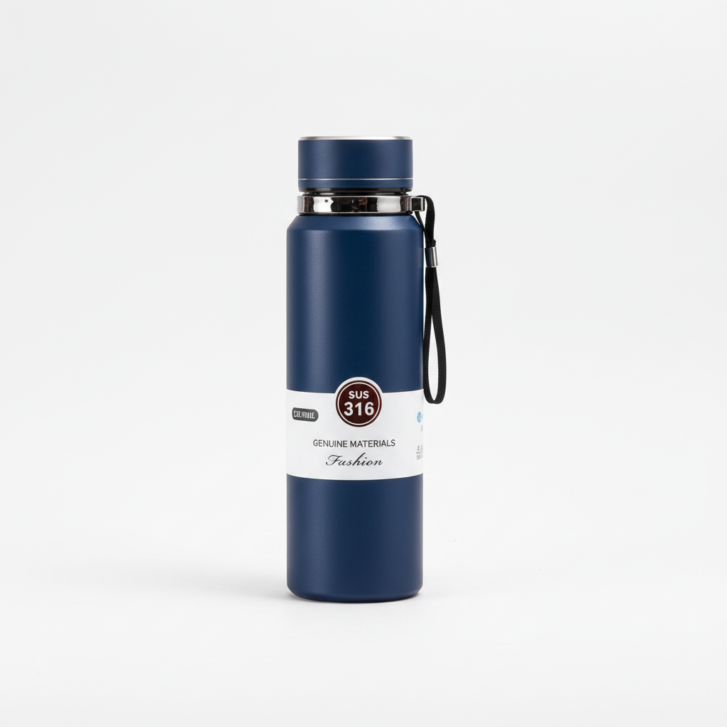 Termo 800ml Azul Marino