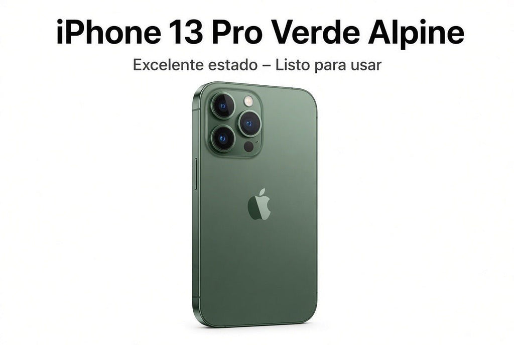 iPhone 13 Pro Verde Alpine 128GB - Dansel Store GTiPhone 13 Pro Verde Alpine 128GB