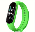 Reloj electrónico unisex color verde