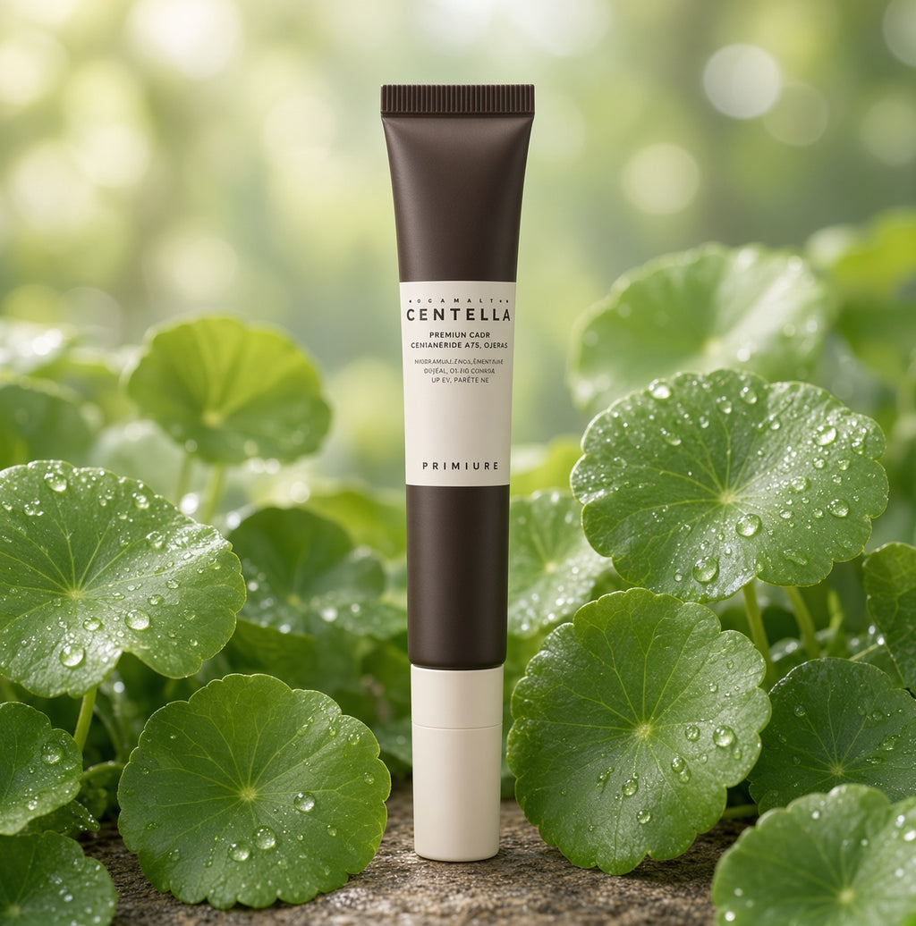 Crema para contorno de ojos con centella