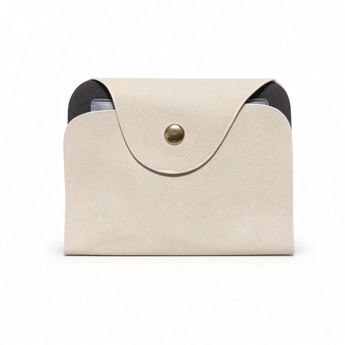 Set de Mochila Juvenil + mini circle bag y tarjetero color blanco Hueso.